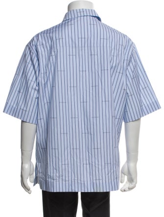 Givenchy Striped Short Sleeve Shirt