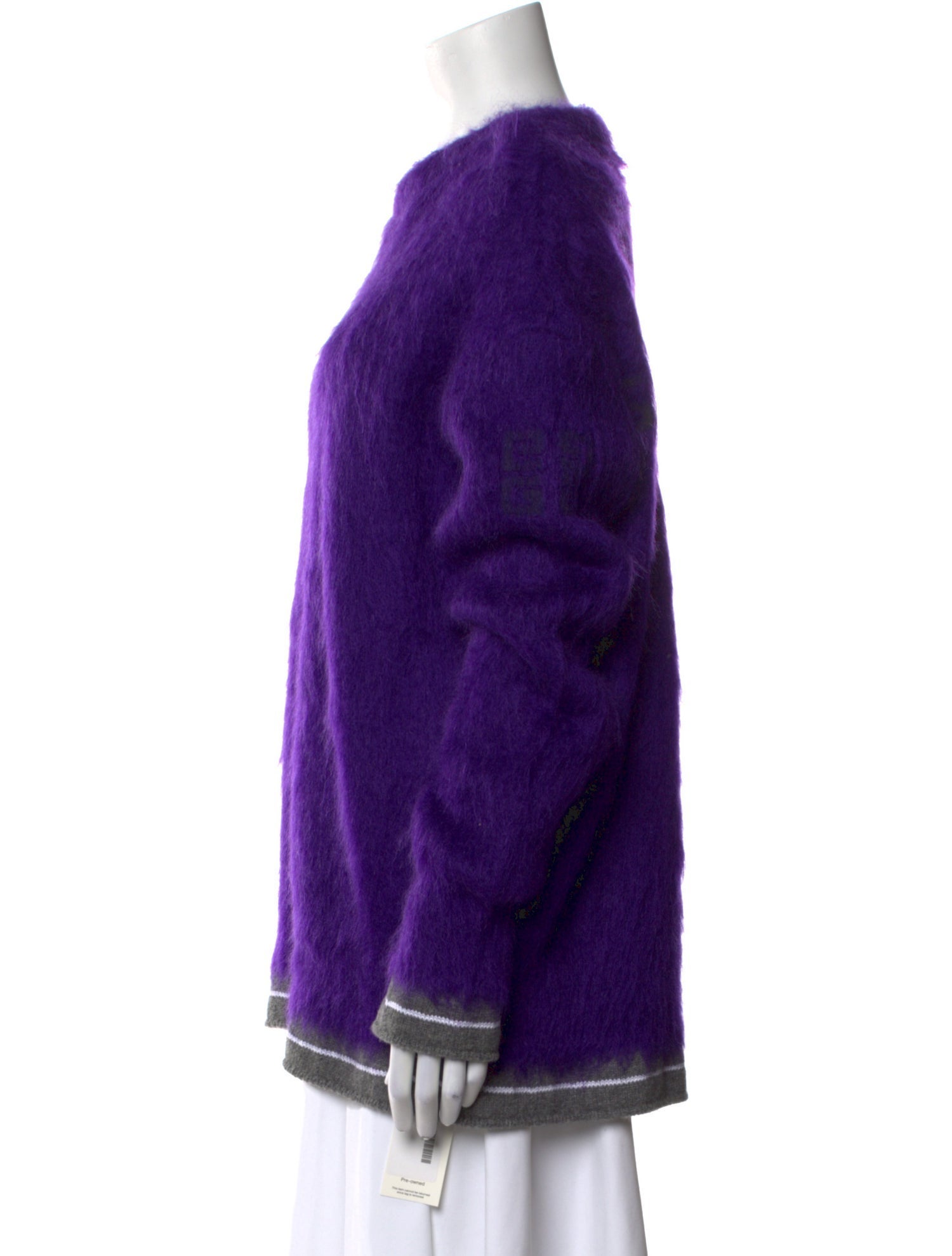 Givenchy Mohair V-Neck Sweater