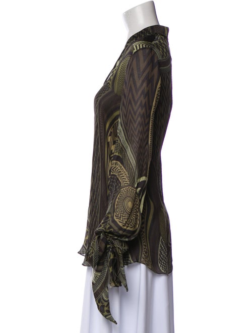 Givenchy Silk Striped Blouse