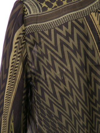 Givenchy Silk Striped Blouse