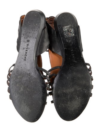 Givenchy Leather Slingback Flats