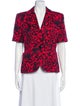 Givenchy Floral Print Evening Jacket