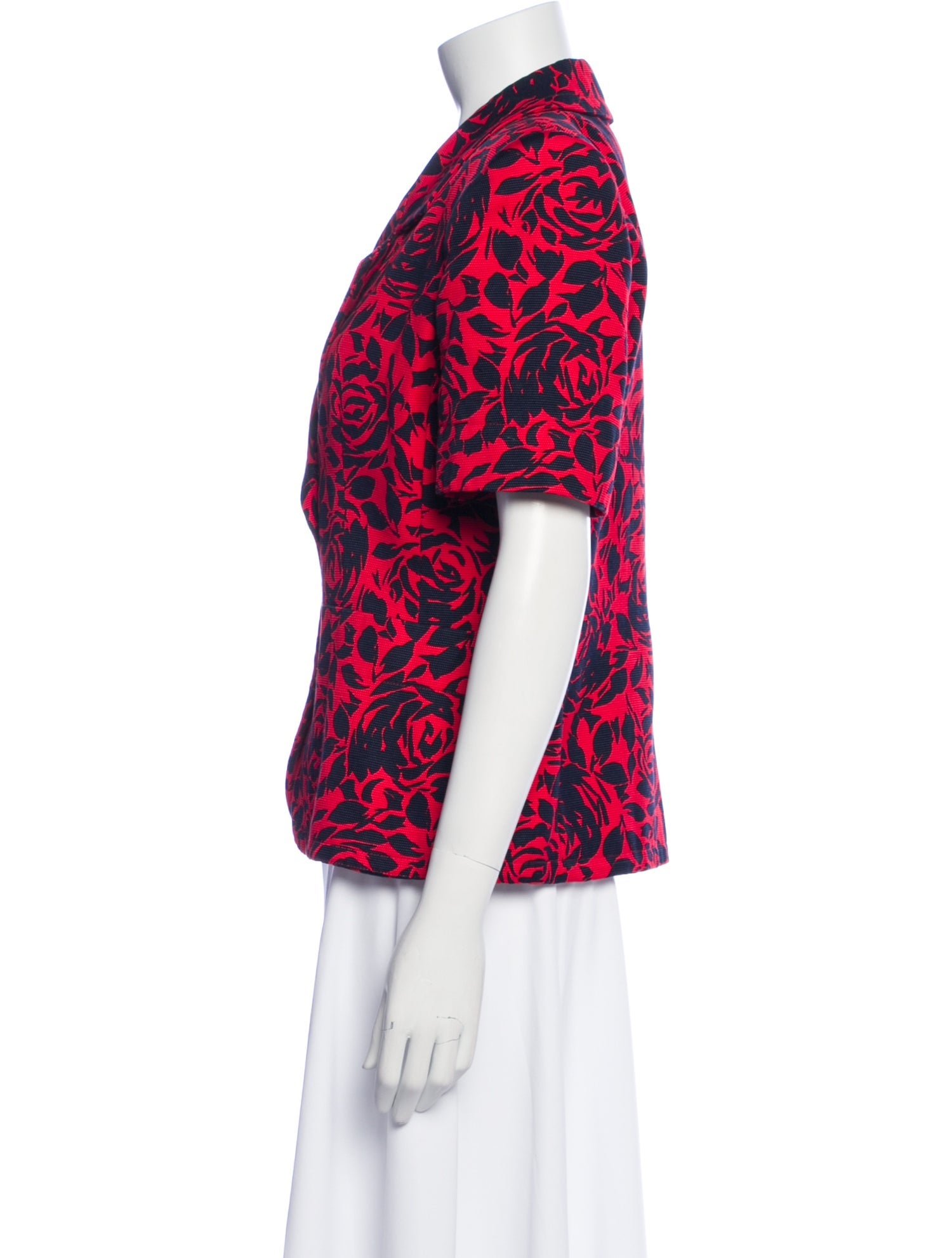 Givenchy Floral Print Evening Jacket