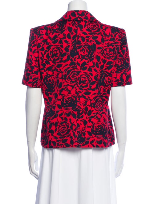 Givenchy Floral Print Evening Jacket