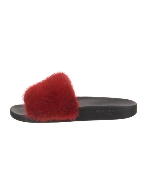 Givenchy Fur Slides