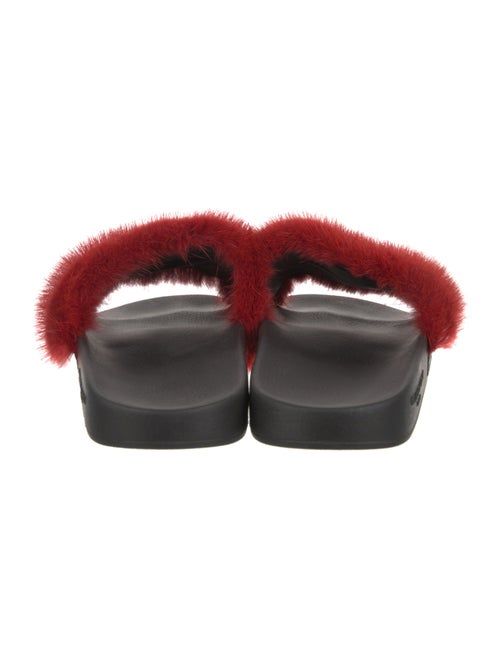 Givenchy Fur Slides