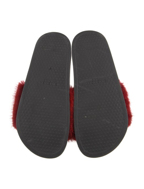Givenchy Fur Slides