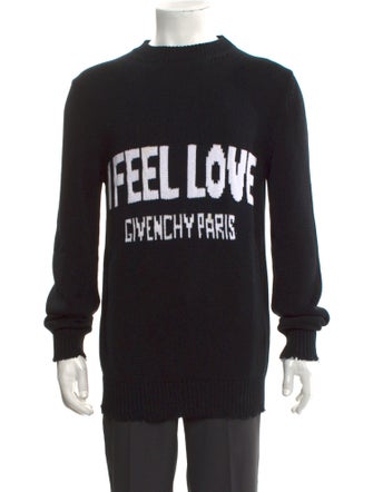 Givenchy Graphic Print Crew Neck Pullover