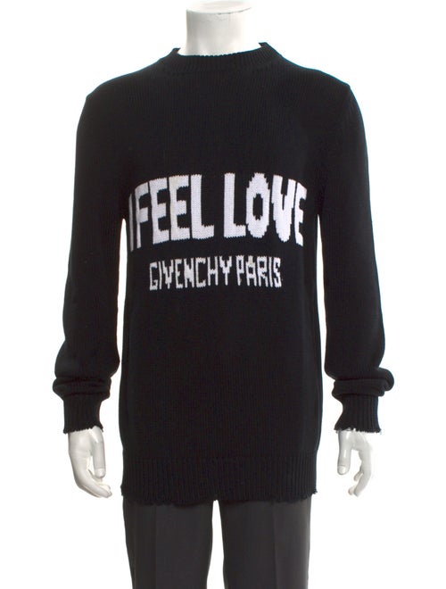 Givenchy Graphic Print Crew Neck Pullover