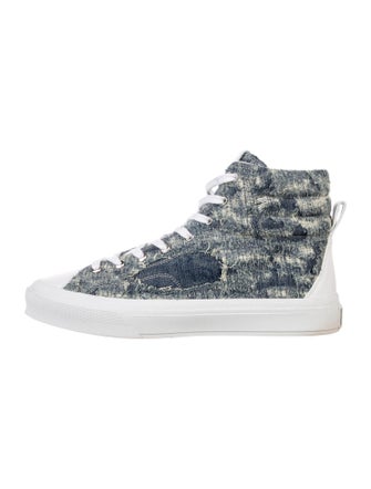 Givenchy Denim Printed Sneakers
