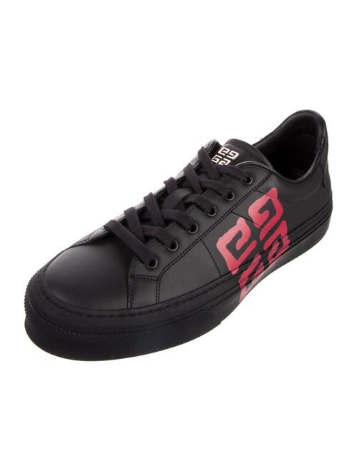 Givenchy Leather Printed Sneakers