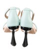 Givenchy Leather Colorblock Pattern Sandals