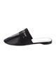 Givenchy Leather Grosgrain Trim Mules
