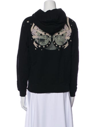 Givenchy Graphic Print Crew Neck Sweatshirt