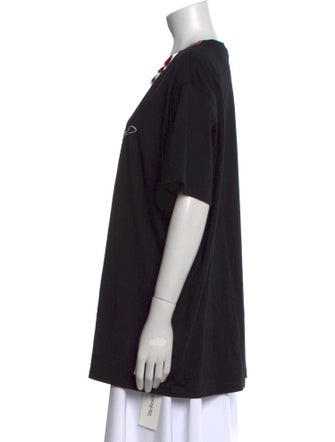 Givenchy Graphic Print Crew Neck T-Shirt