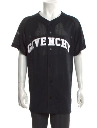 Givenchy Graphic Print Short Sleeve Shirt