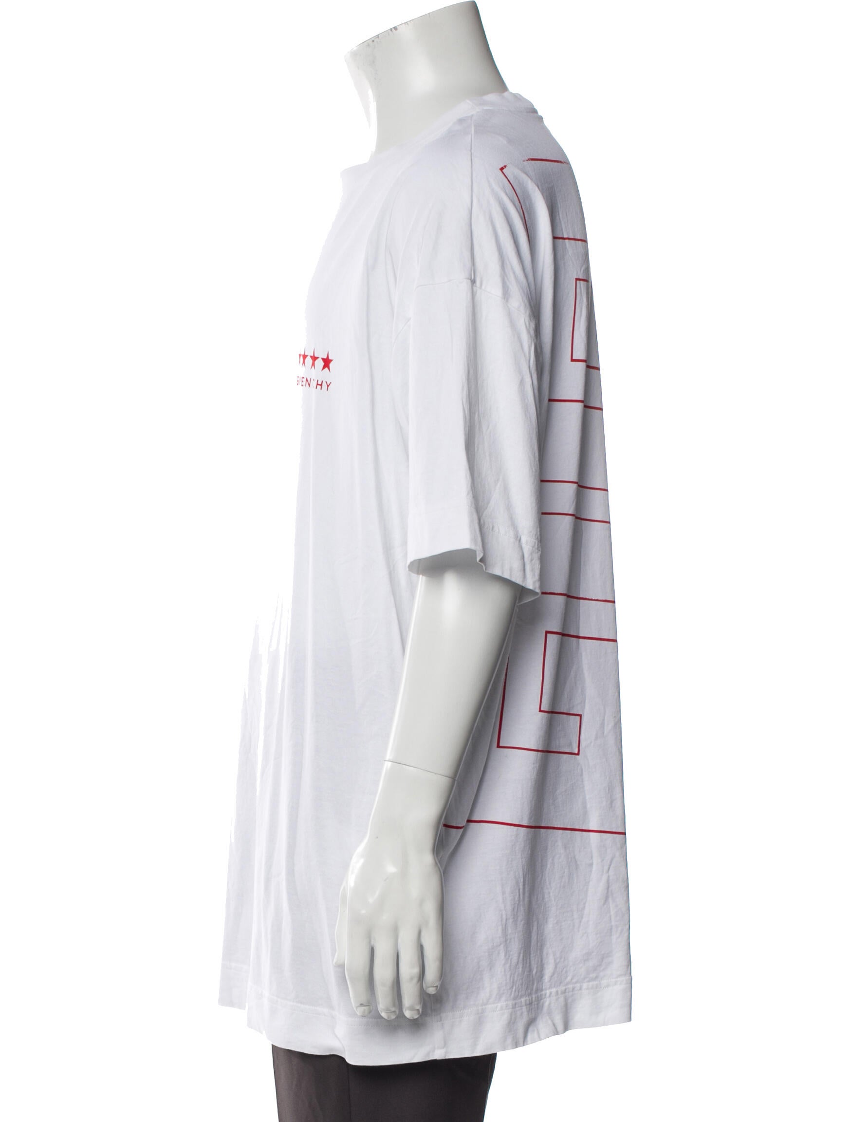 Givenchy Graphic Print Crew Neck T-Shirt