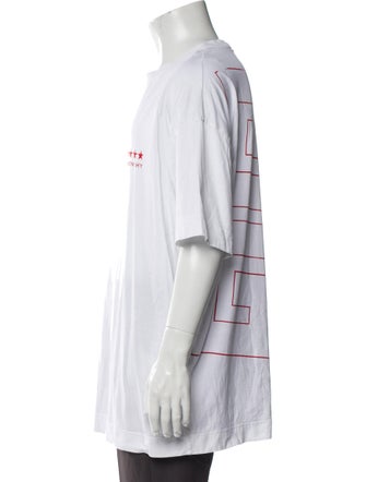 Givenchy Graphic Print Crew Neck T-Shirt