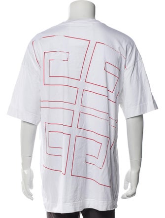 Givenchy Graphic Print Crew Neck T-Shirt