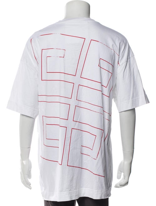 Givenchy Graphic Print Crew Neck T-Shirt