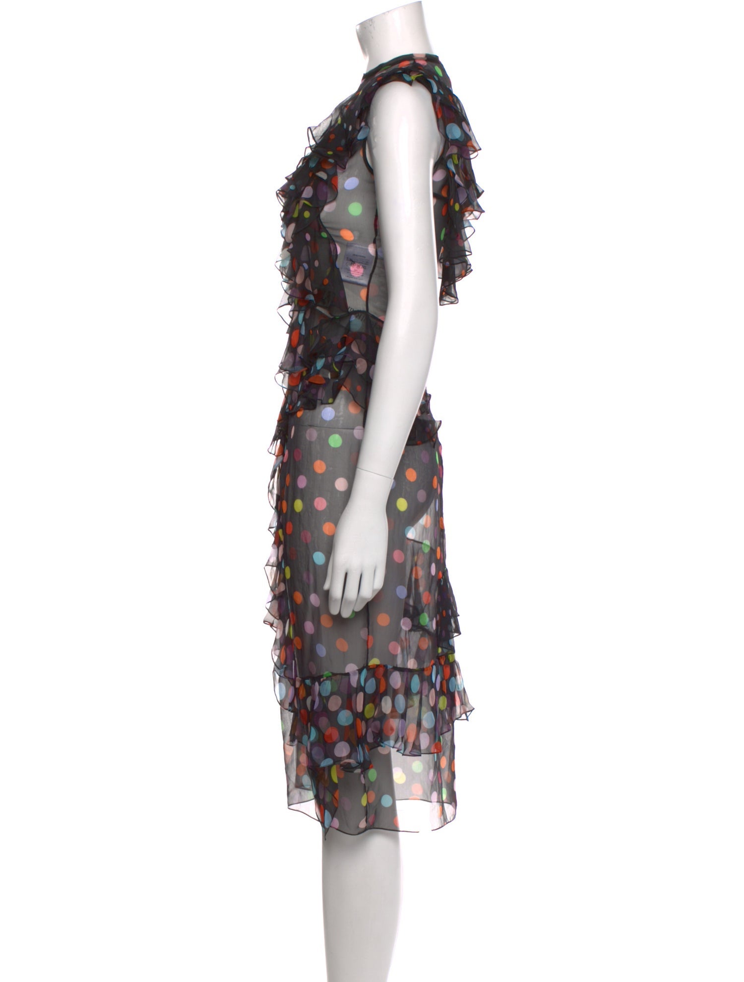 Givenchy Silk Midi Length Dress