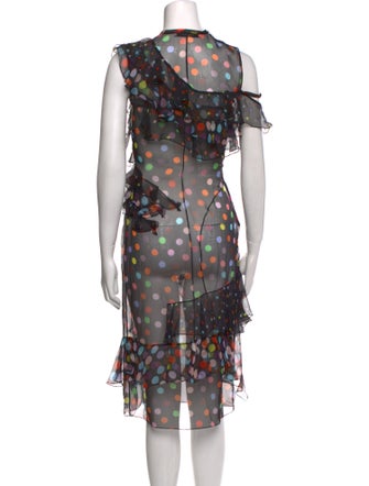 Givenchy Silk Midi Length Dress