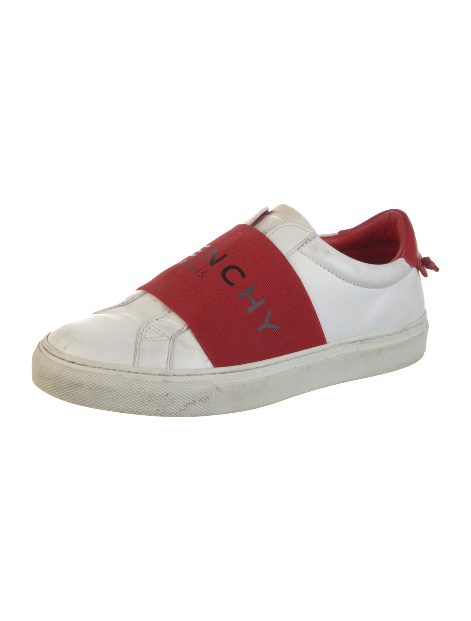 Givenchy Leather Colorblock Pattern Sneakers