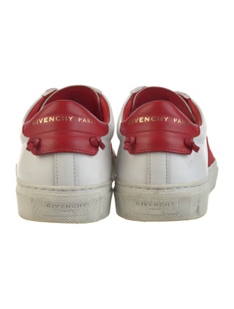 Givenchy Leather Colorblock Pattern Sneakers