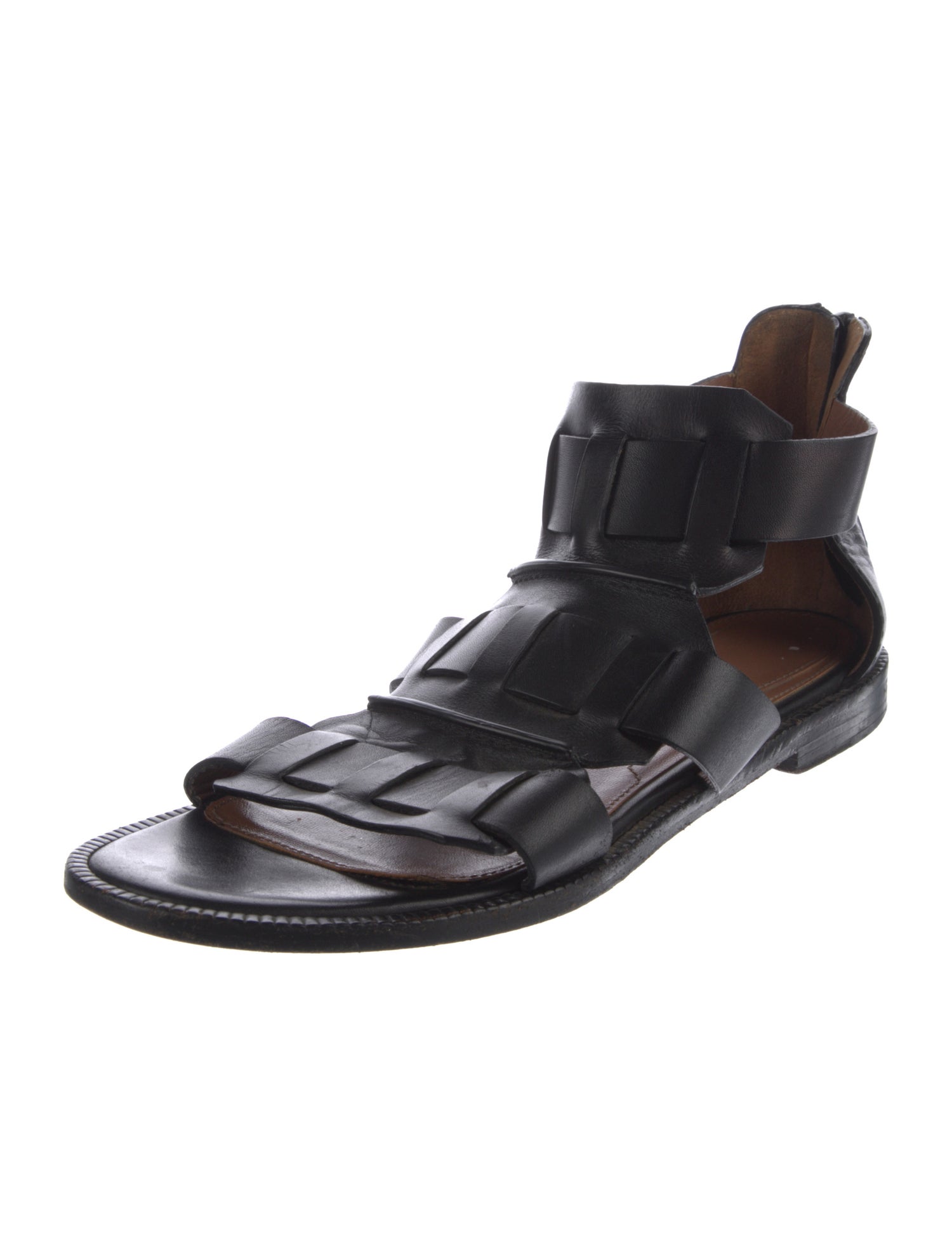 Givenchy Leather Gladiator Sandals