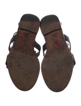 Givenchy Leather Gladiator Sandals