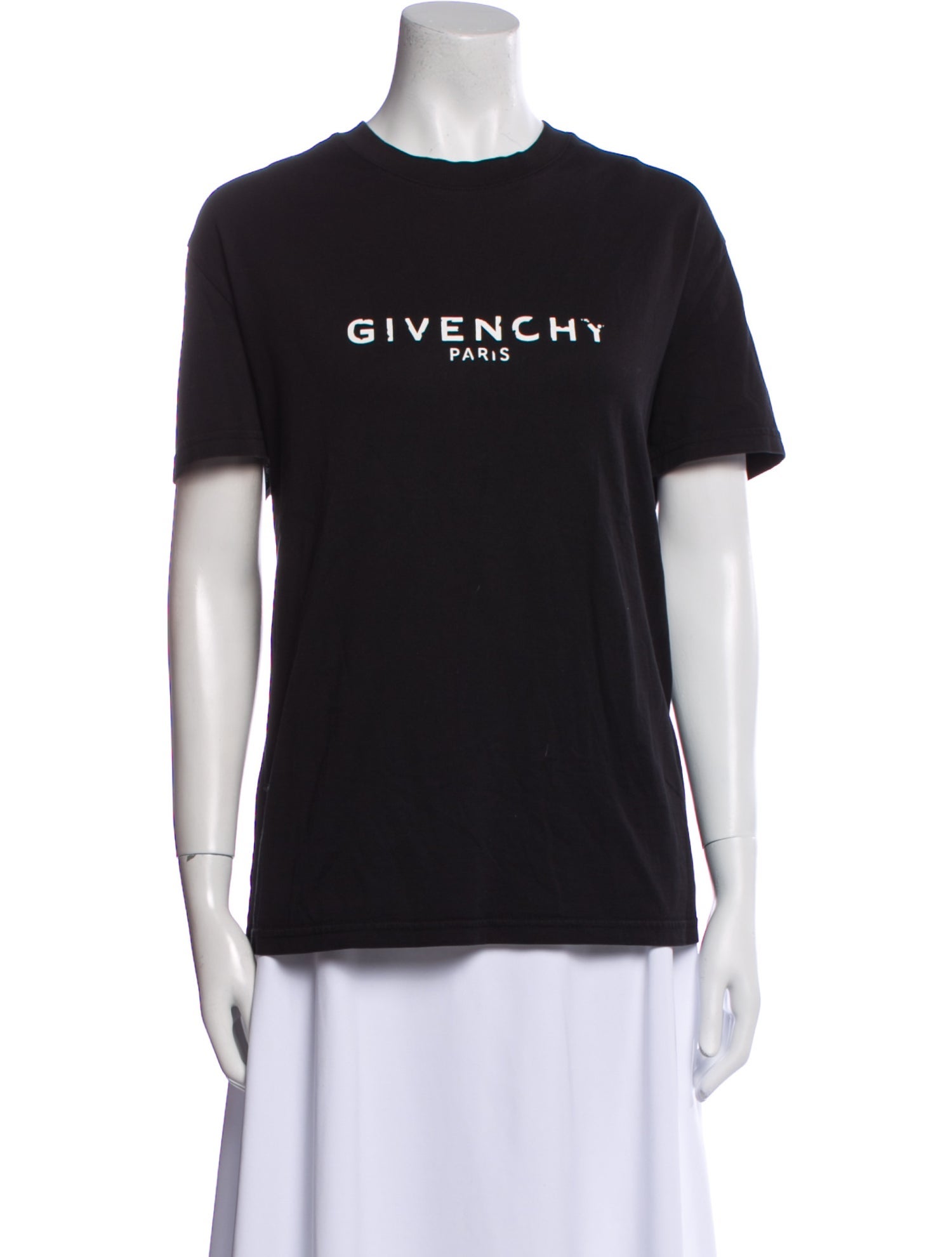 Givenchy Cracked Logo Graphic Print T-Shirt