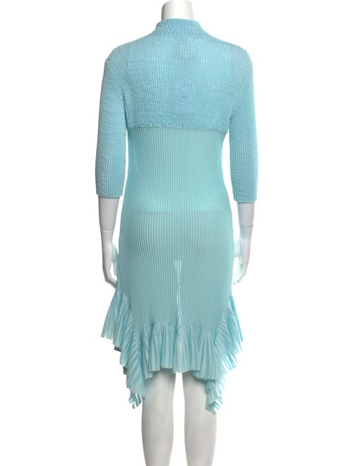 Givenchy Mock Neck Midi Length Dress