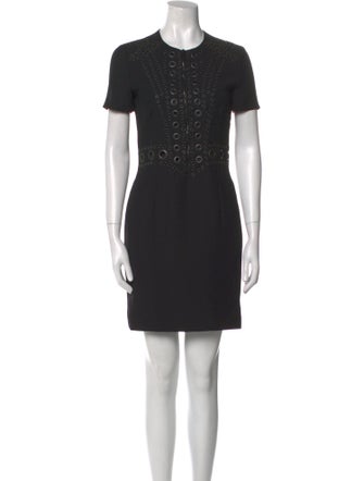 Givenchy Crew Neck Mini Dress