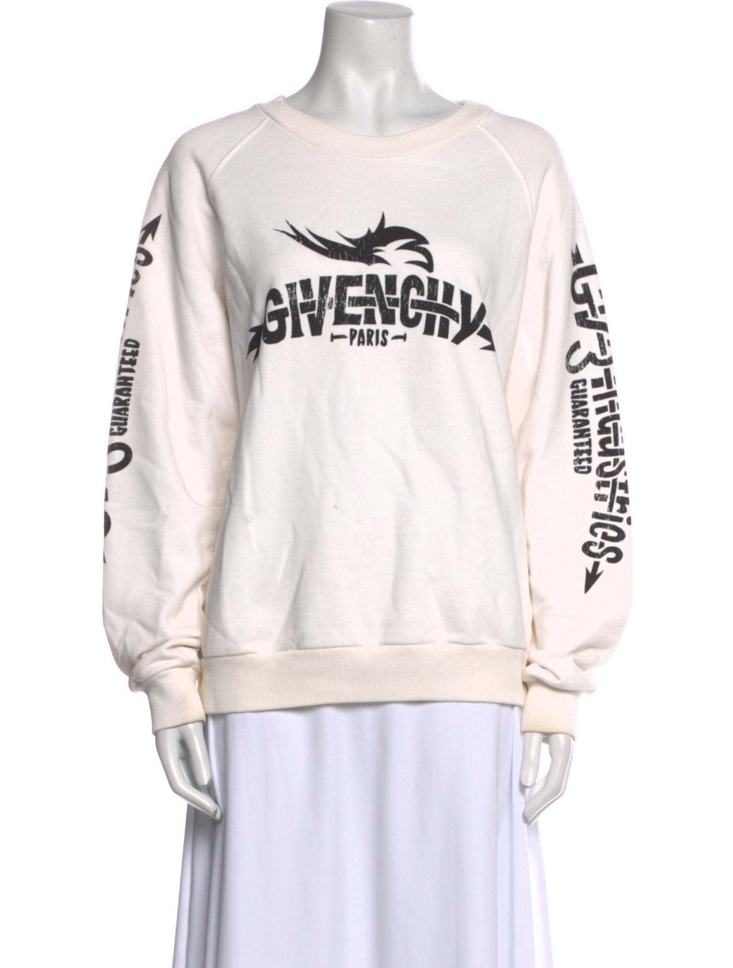 Givenchy Graphic Print Crew Neck Sweatshirt