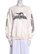 Givenchy Graphic Print Crew Neck Sweatshirt