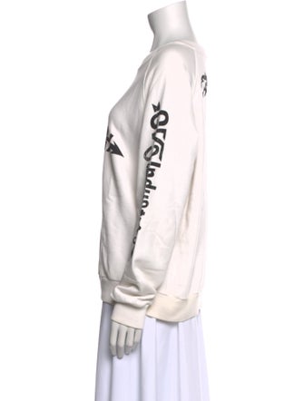 Givenchy Graphic Print Crew Neck Sweatshirt