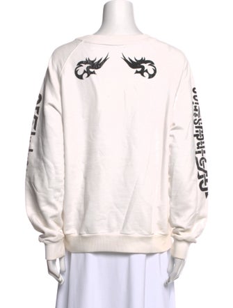 Givenchy Graphic Print Crew Neck Sweatshirt