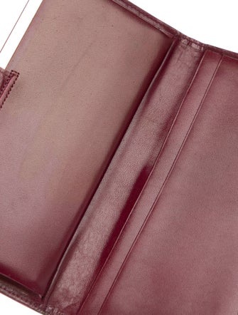 Givenchy Bb Double Sided Folding Wallet Leather Coin Pouch