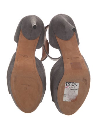Givenchy Suede D'Orsay Pumps