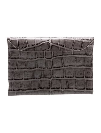 Givenchy Embossed Leather Clutch