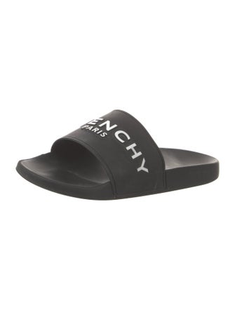 Givenchy Rubber Graphic Print Slides