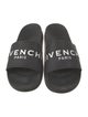 Givenchy Rubber Graphic Print Slides