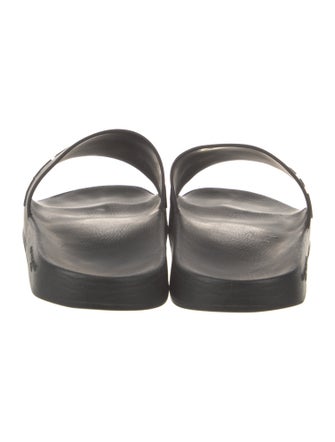 Givenchy Rubber Graphic Print Slides
