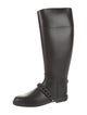 Givenchy Rubber Chain-Link Accents Rain Boots
