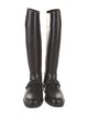 Givenchy Rubber Chain-Link Accents Rain Boots