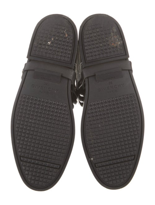 Givenchy Rubber Chain-Link Accents Rain Boots