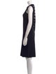 Givenchy Crew Neck Knee-Length Dress