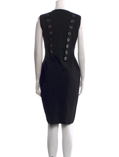 Givenchy Crew Neck Knee-Length Dress