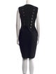 Givenchy Crew Neck Knee-Length Dress
