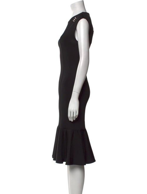 Givenchy Crew Neck Midi Length Dress